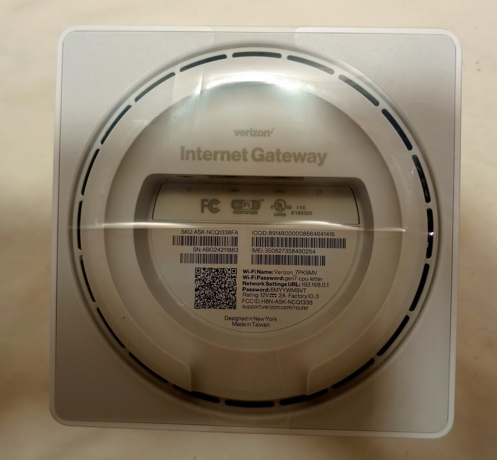 Verizon Internet Gateway ASK-NCQ1338FA