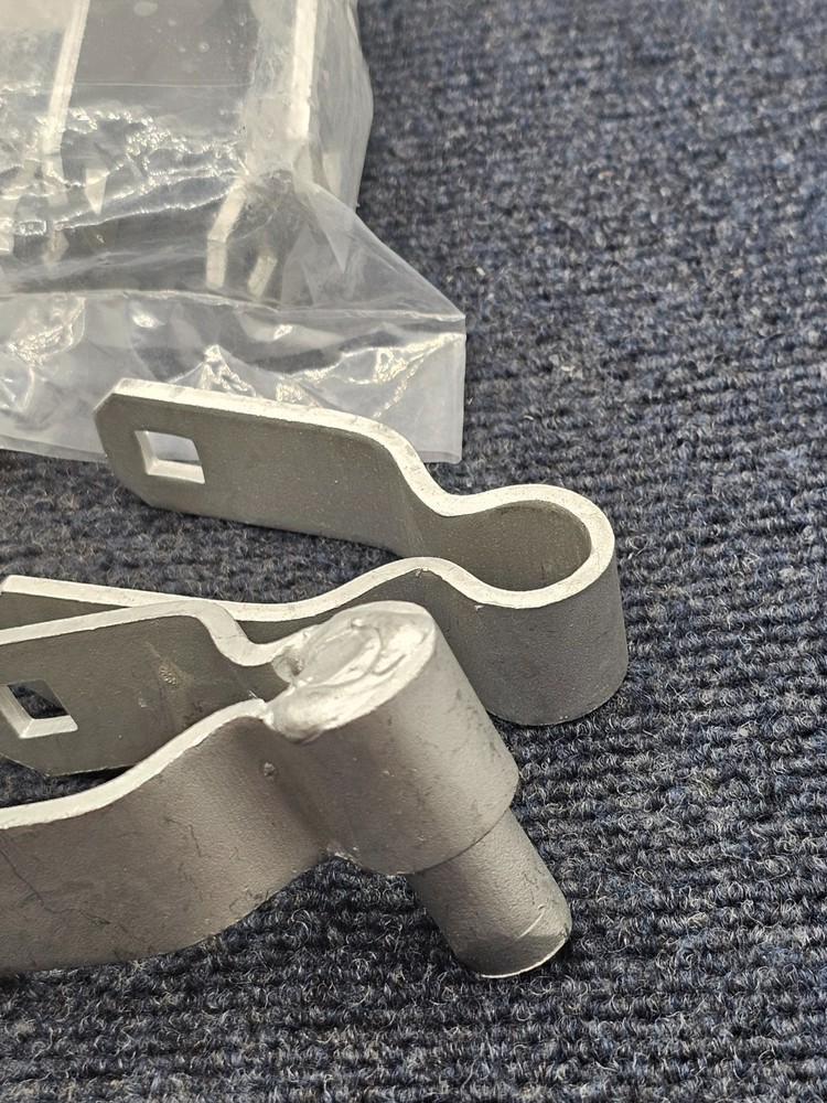 (QTY 4) Galvanized Chain Link Fence Gate Post Hinge