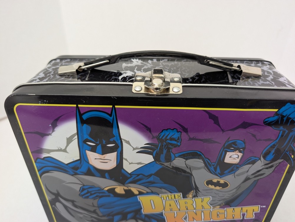 DC Comics Batman Dark Knight Tin Metal Lunchbox w/ Handle