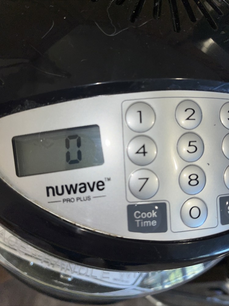NuWave Infrared Oven Pro Plus Black With Unit, Rack, & Dome Tested/Working