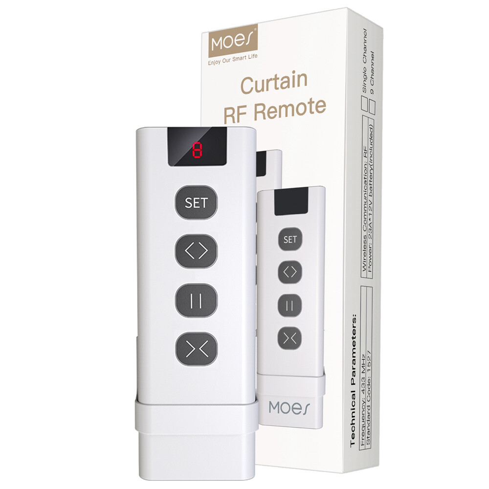 1/9 Channel RF433 Transmitter Remote Control For Roller Blind Curtain Switch