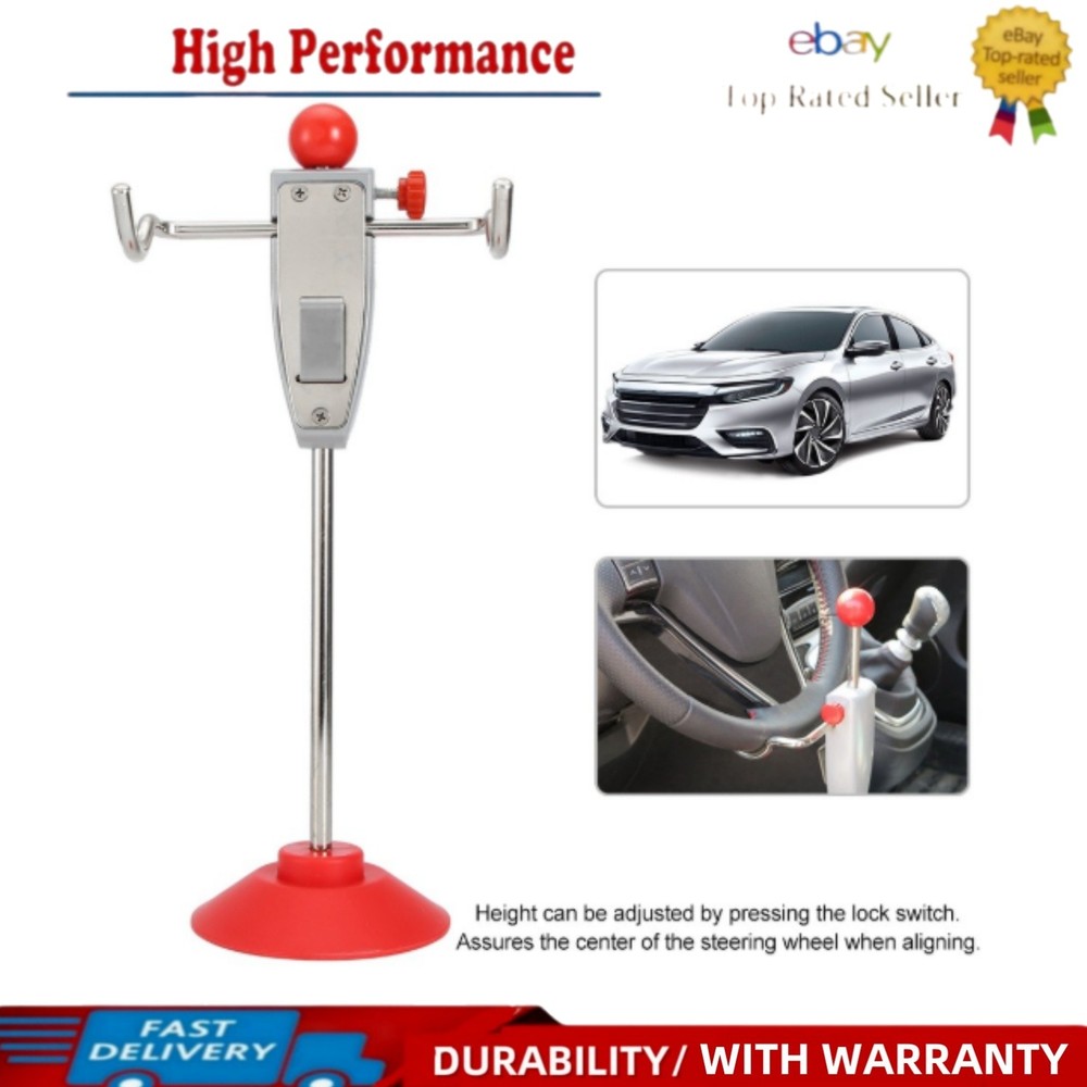 Steering Wheel Holder Stand Tool - Adjustable Alignment tool