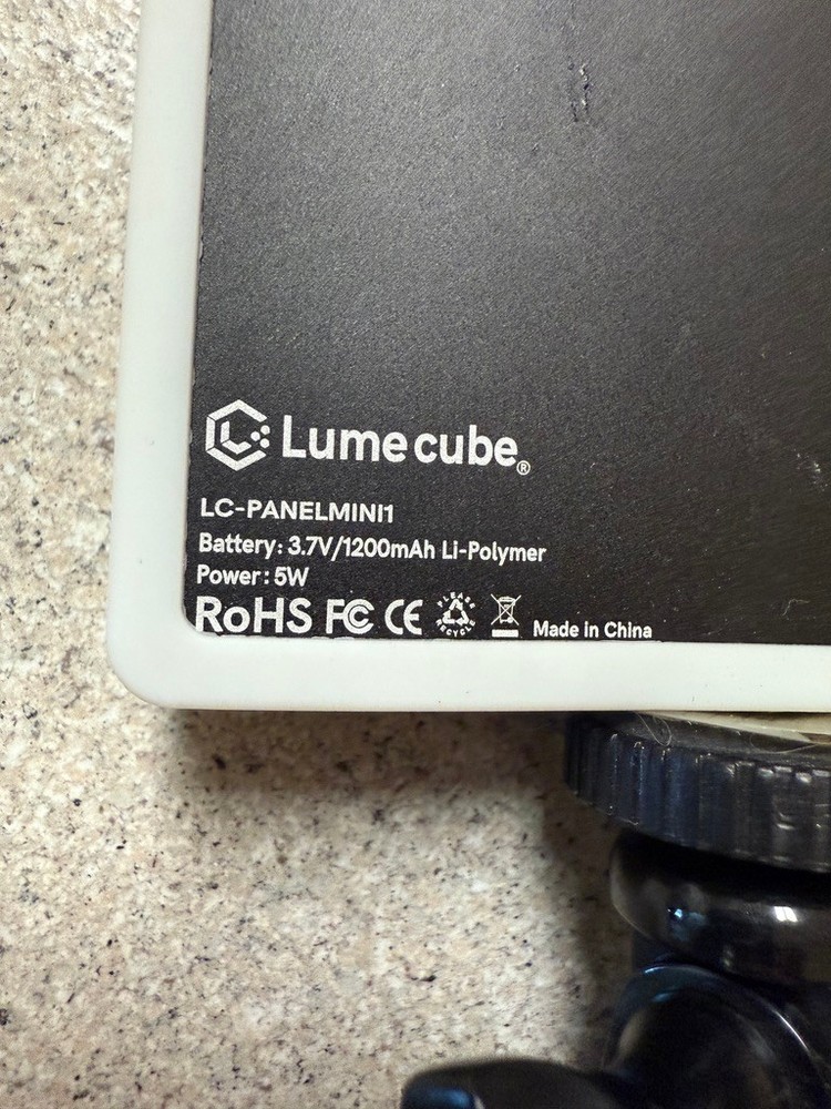 Lume Cube LC-PANELMINI1 5W Bicolor Panel Mini LED. WORKING