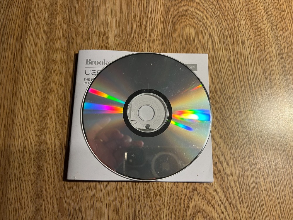 Brookstone Turntable Installation Manual and CD