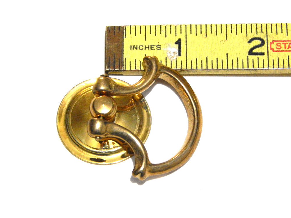 Colonial Revival Bow Dutch Drop Pull Dresser Chest