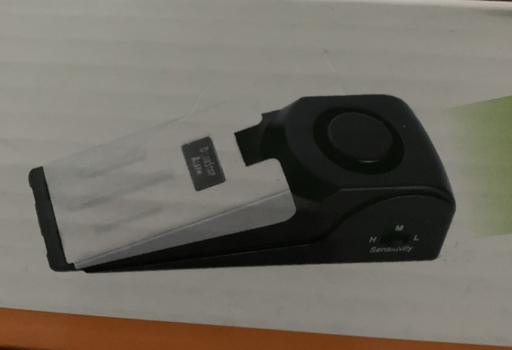 Door Stop Alarm with V9 Battery