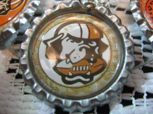 1" Bottle Cap Image Wine Charms ~ Handcrafted ~ **Gift Idea ~ Browns