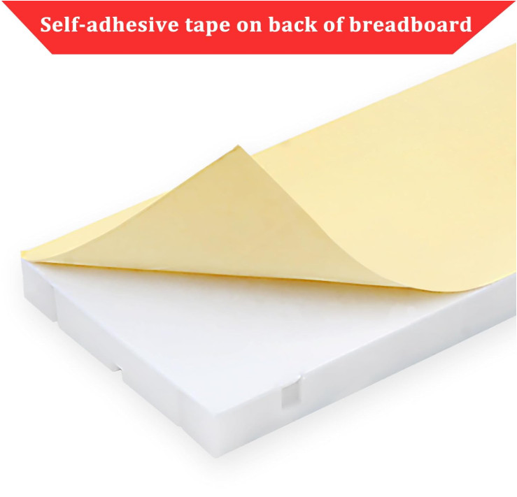 Breadboard, 6PCS Bread Board, Breadboard Kit Includes 2PCS 830 Point + 4PCS 400