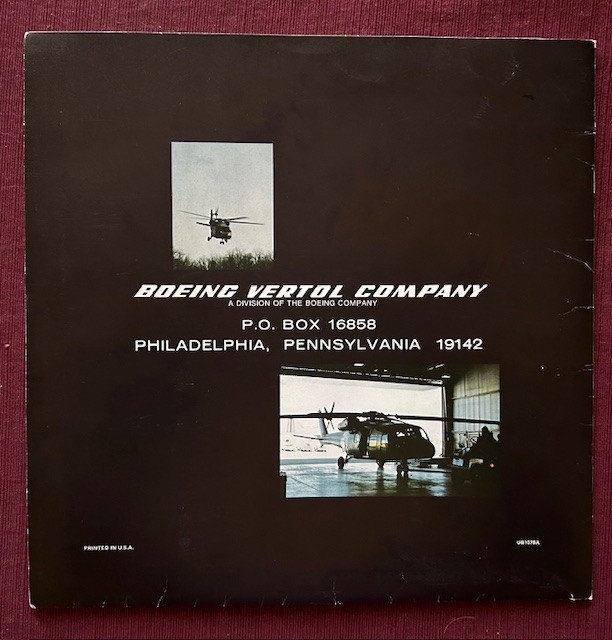 Boeing Vertol YUH-61A Brochure 1974