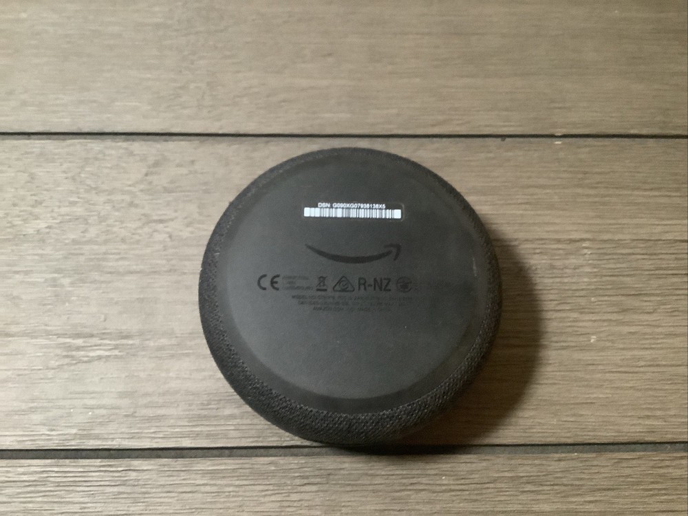 Amazon Echo Dot (3rd Generation) With Adapter - Charcoal Black