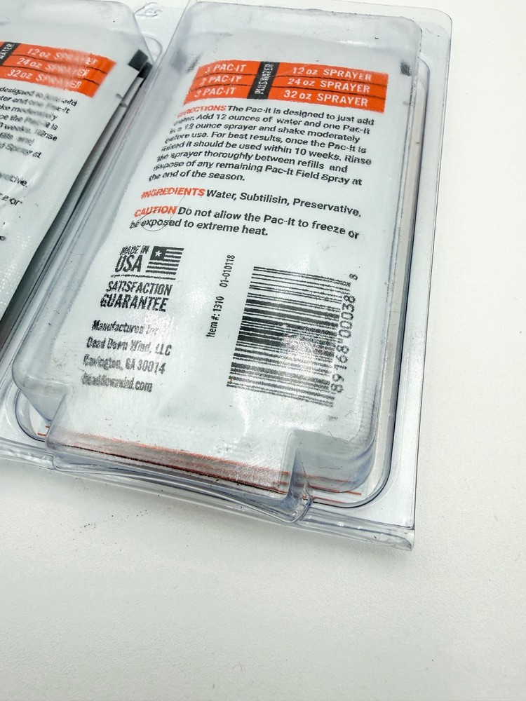 Dead Down Wind Evolve Field Spray Concentrate 6 Pac-It Refills, 0.35 oz Packets
