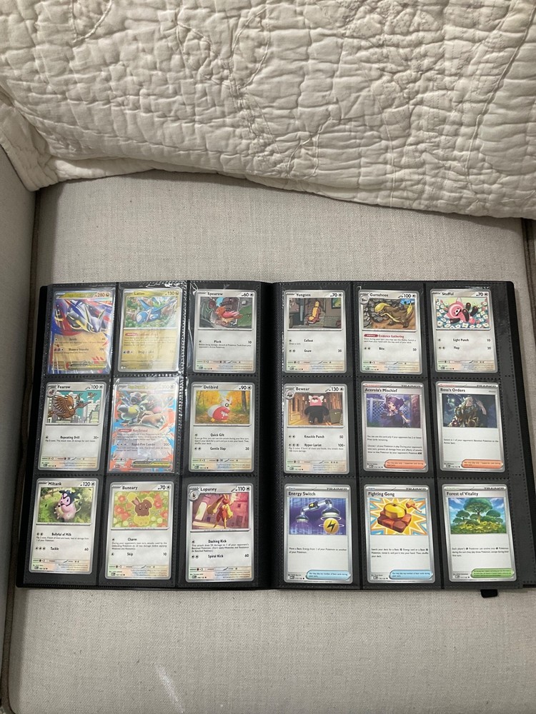 Pokemon MEGA EVOLUTION Complete Base Set (Binder included)