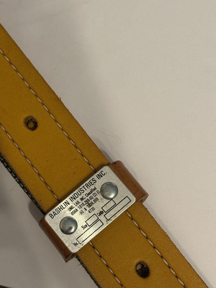 Bashlin 78C-2L 78" Leather Linemen Pole Strap