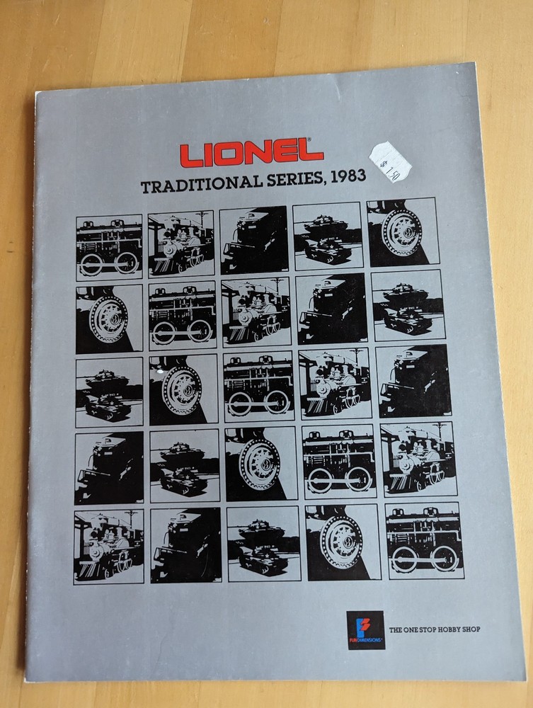 Lionel 1983 Traditional Train Catalog
