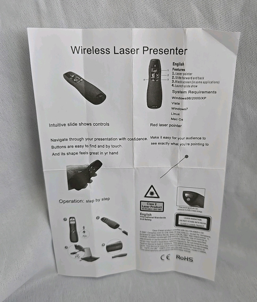 Wireless Laser Presenter