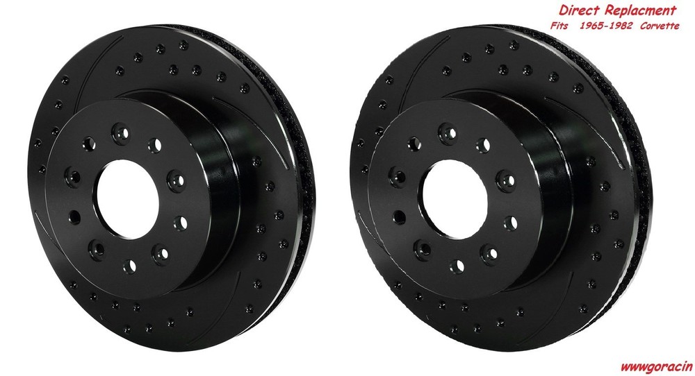 Corvette C3 ,ULTIMATE FRONT KIT for, 69 - 82 , Corvette, 6 PISTON ,BILLET HUBS