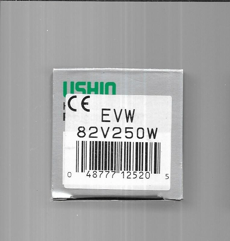 USHIO-  EVW 82V 250W - Halogen Projector Lamp