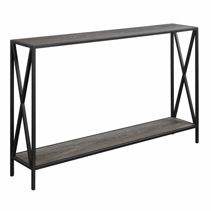 Pemberly Row Console Table in Gray