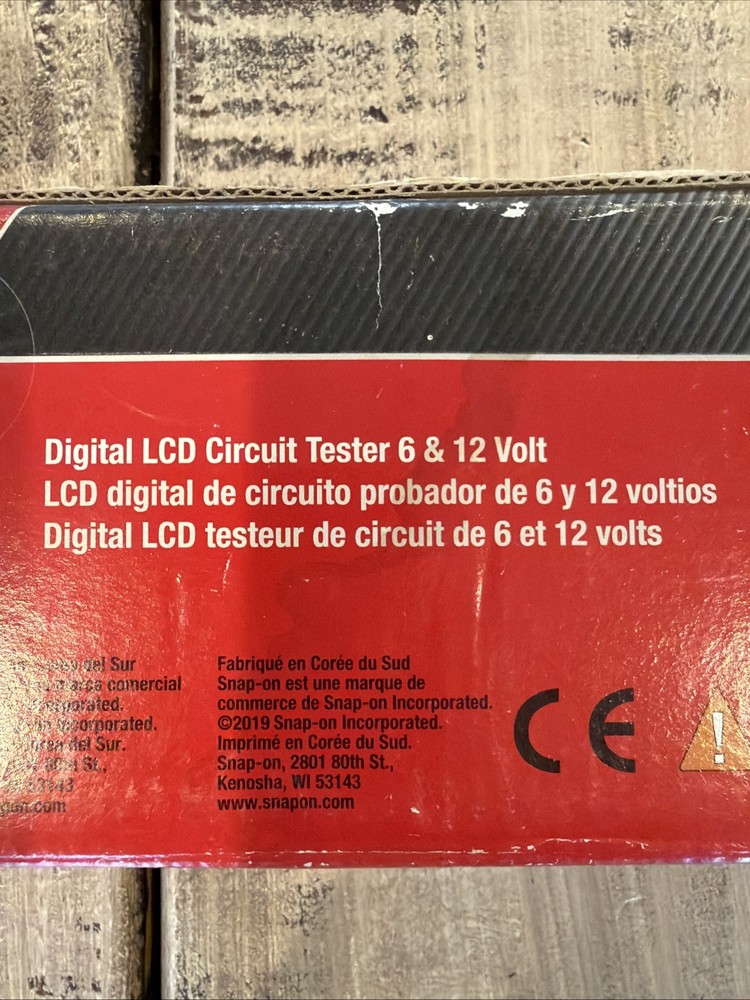 snap on digital test light Eect400