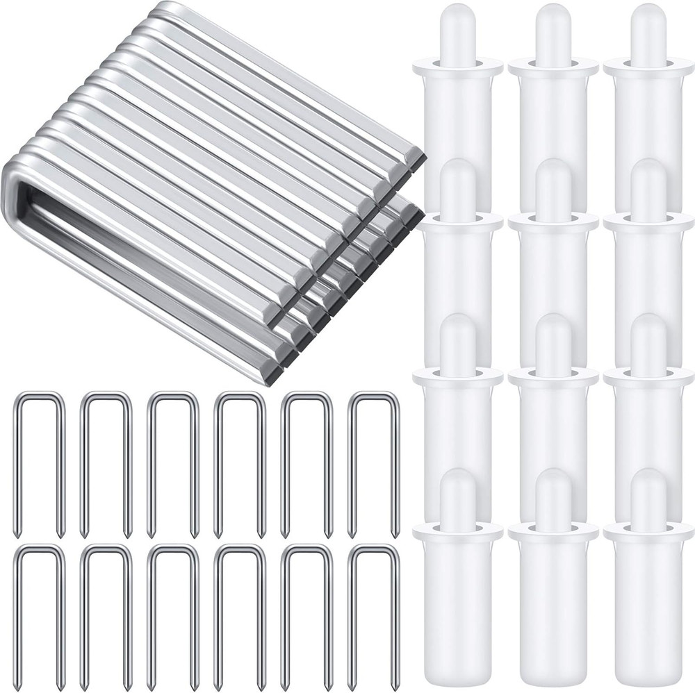 40 Pieces Plantation Shutter Repair Tool Set, Including 20 Spring Loaded Shutter