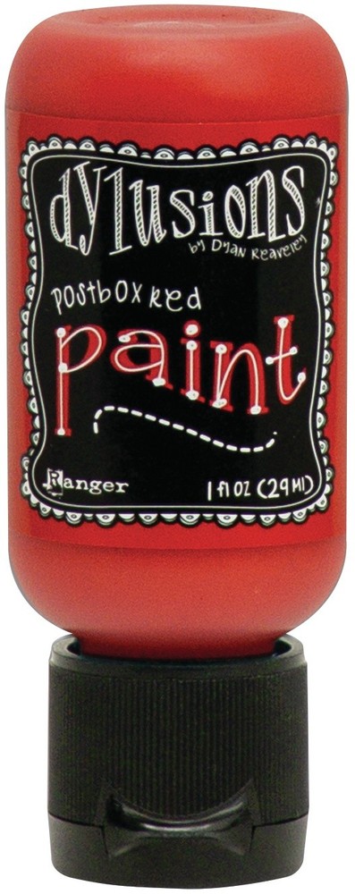 Dylusions Acrylic Paint 1oz-Postbox Red