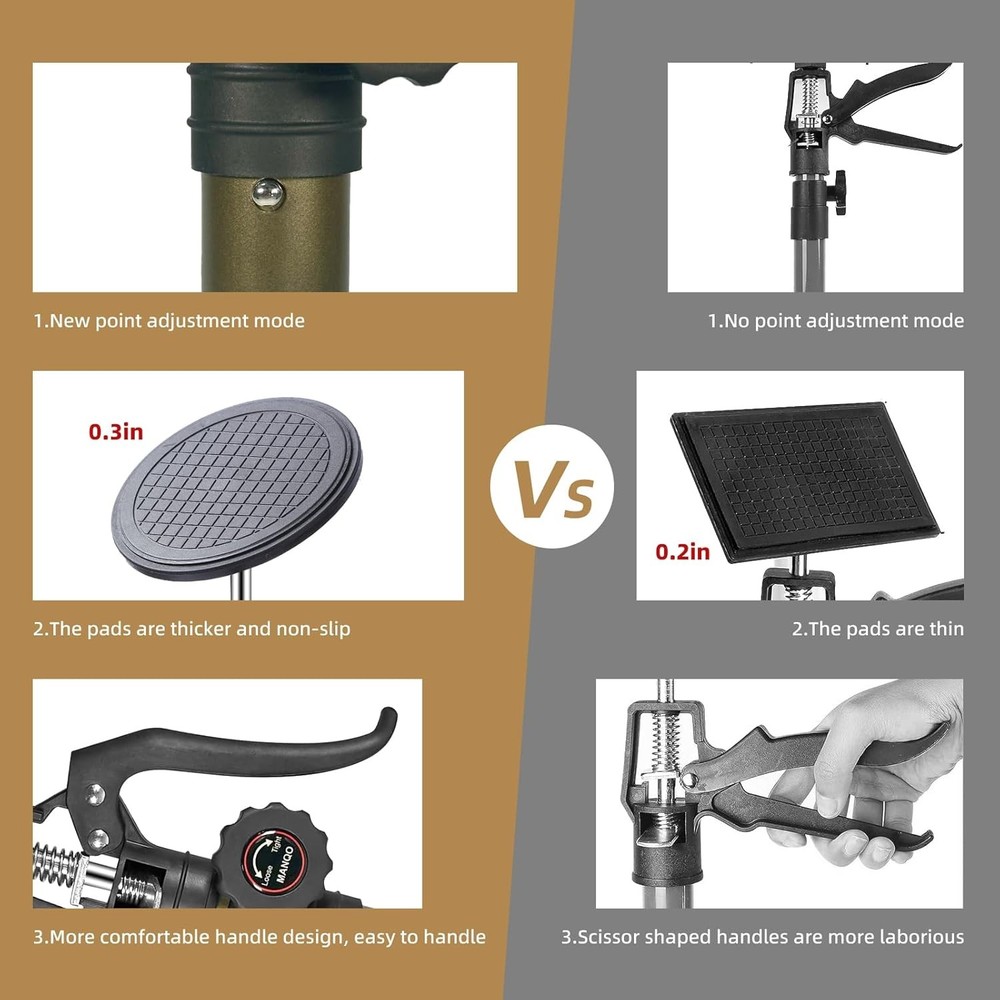 Cabinet Jacks for Installing Cabinet 3rd Hand Support System Adjustable Supp...