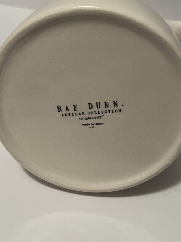 Rae Dunn NOURISH Ceramic Watering Can