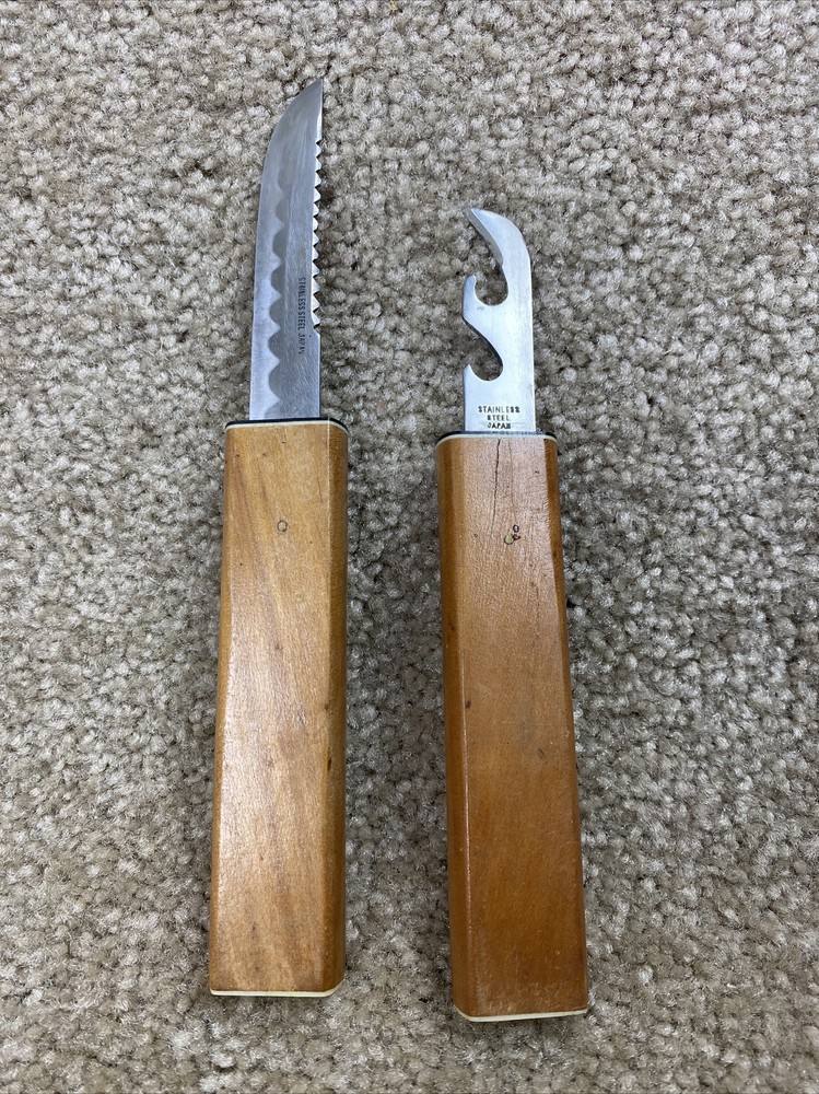 Vintage Japanese 2 Piece Fish Knife