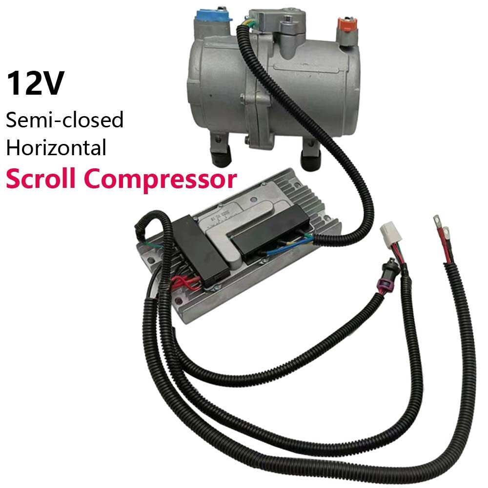 DC 12V Electric Car Air Conditioner Compressor A/C Control Panel Universal USA