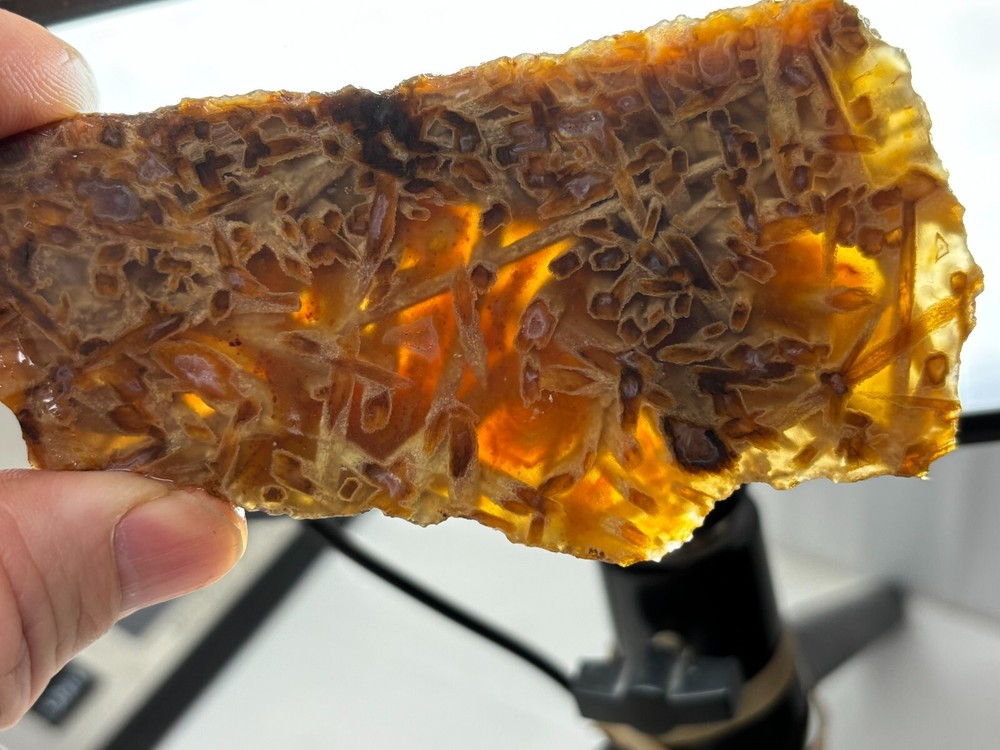 Turkish Stick Agate slab Cabbing Lapidary Collecting Combo Ship avail
