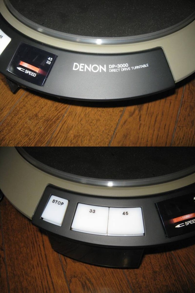 DENON DP-3000 Serviced Turntable Fully Recapped & Transistors Replaced