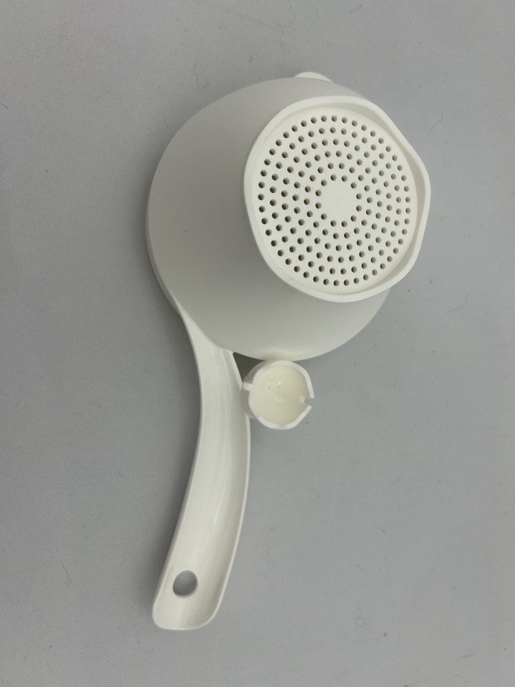 Rare Vintage Tupperware Mini Colander Strainer With Lid #4476A White