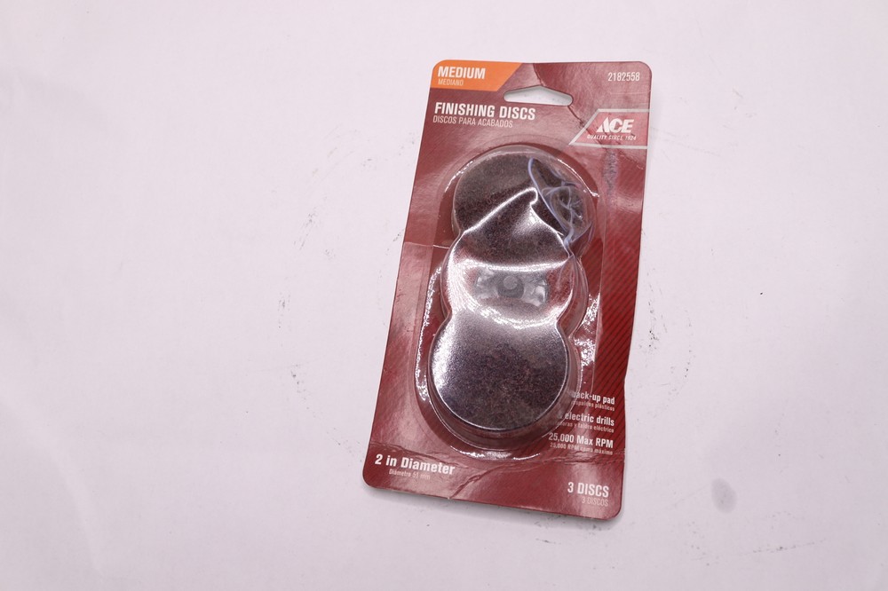 Ace Finishing Disc Kit Medium 2" Dia. 2182558