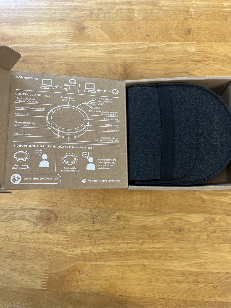 Jabra Speak2 75, MS Teams, Mint Condition