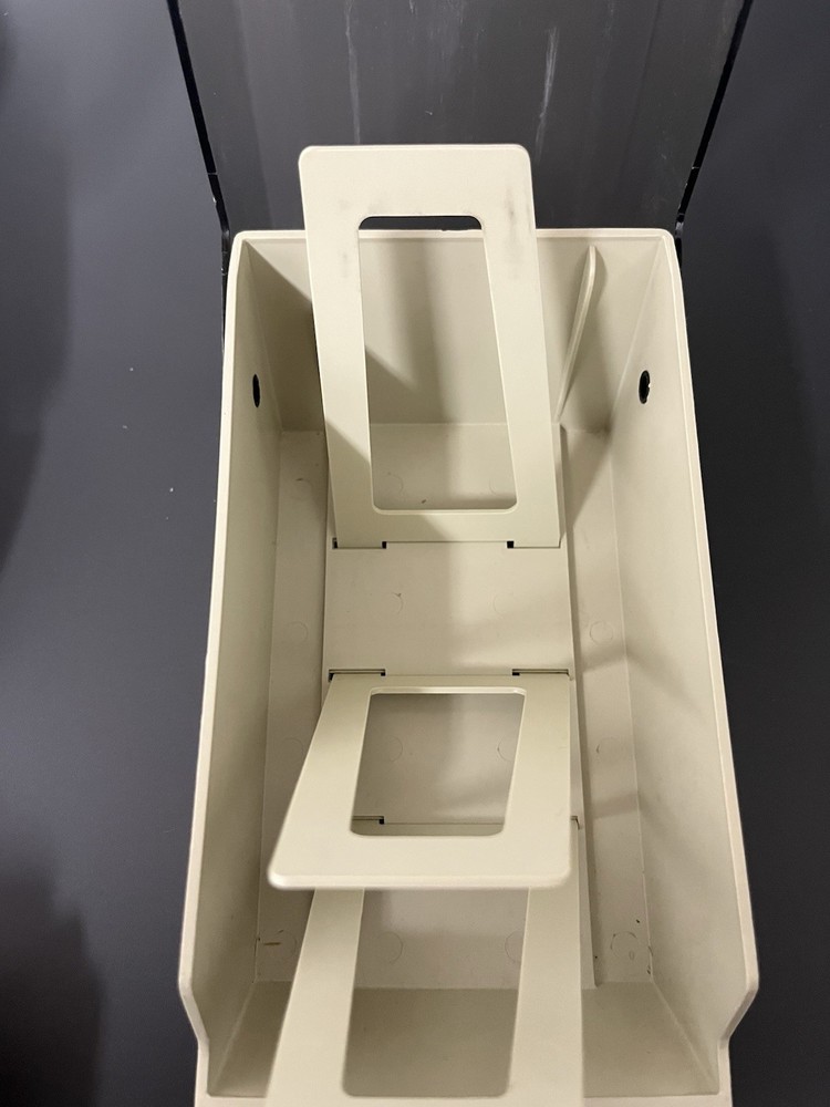 Plastic 3.5 Inch Floppy Disk Storage Holder with Lid