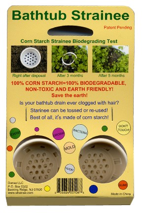 8-PACK Disposable Bathtub Drain Baskets - Long-Lasting Drain Strainers