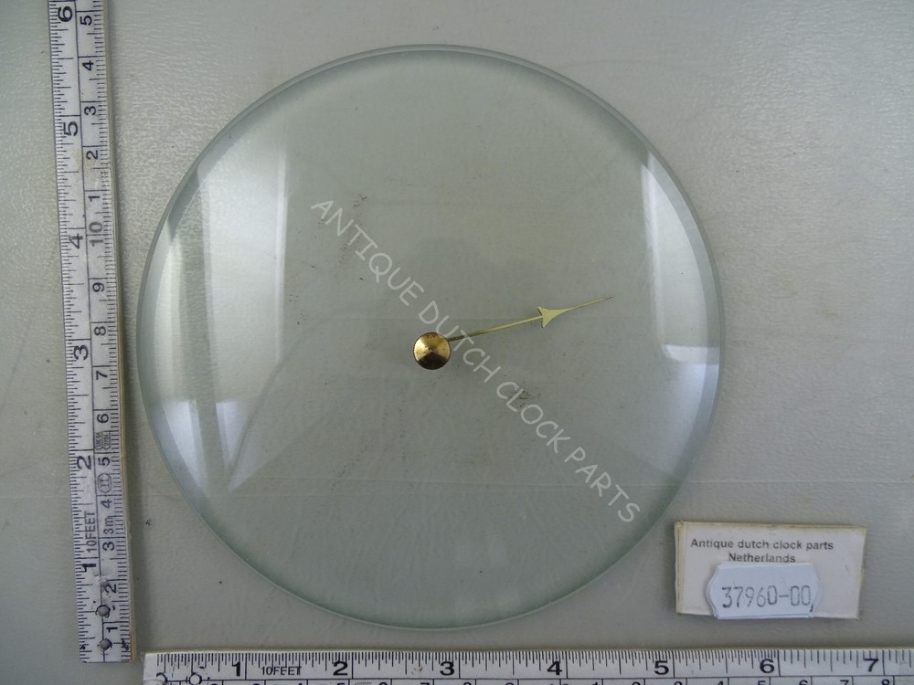 ANTIQUE SCHATZ BAROMETER GLASS WITH POINTER