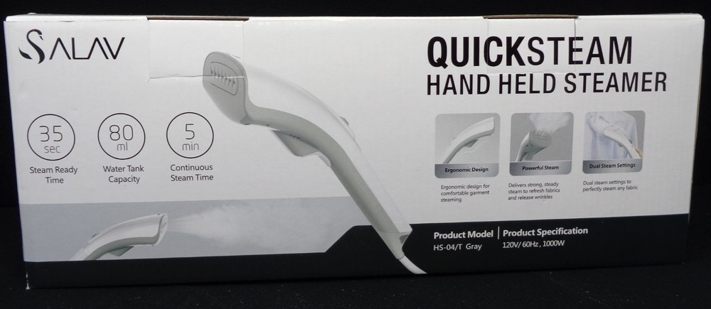 SALAV Quicksteam Hand-Held Steamer (NEW)