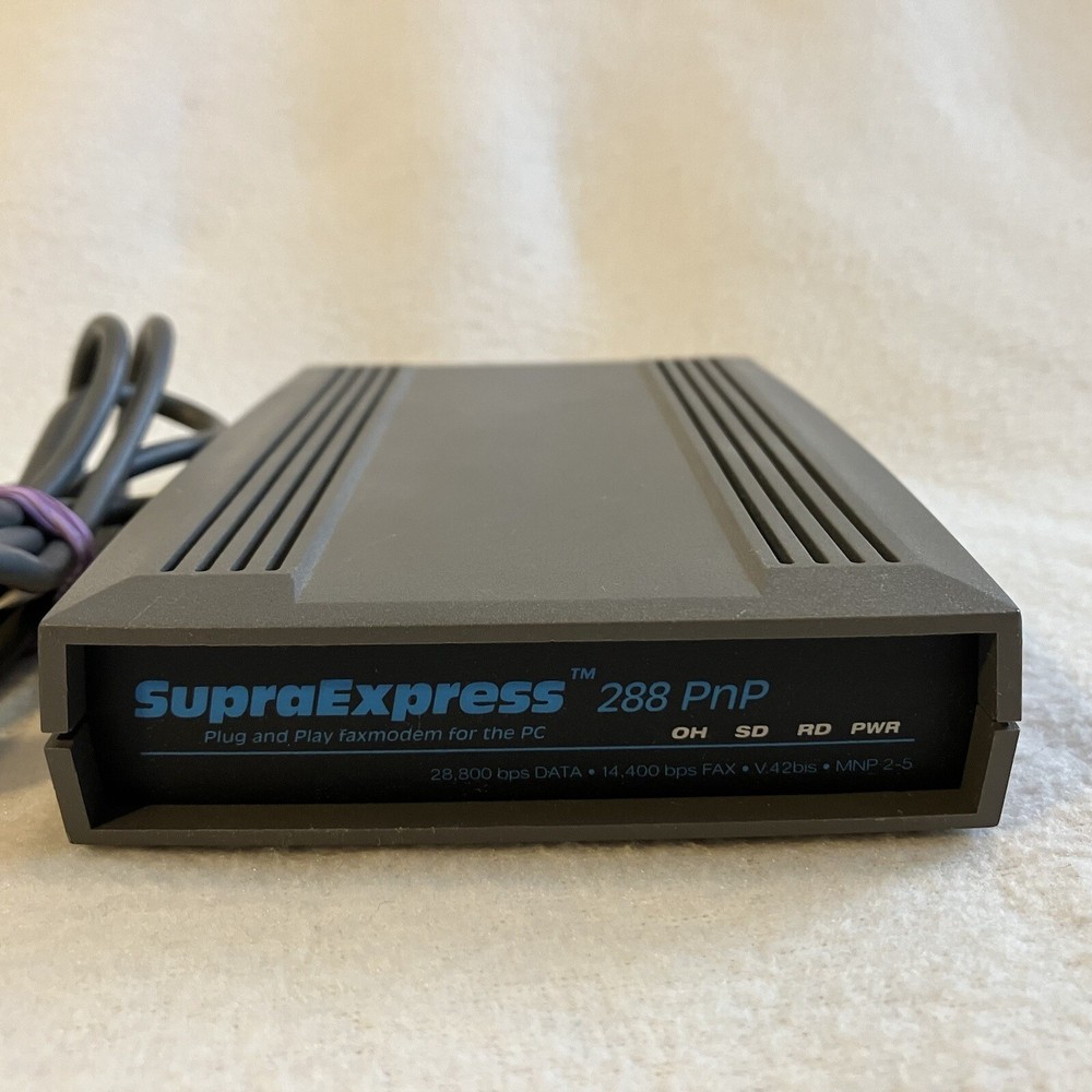 Supra Express 288 PnP Data/Fax Modem - Designed for Mac