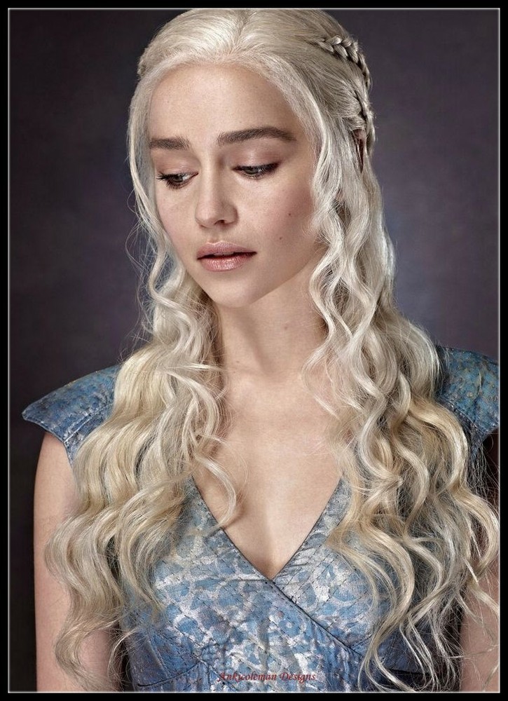 Game of Thrones - Daenarys 2 - Chart Counted Cross Stitch Patterns Needlework