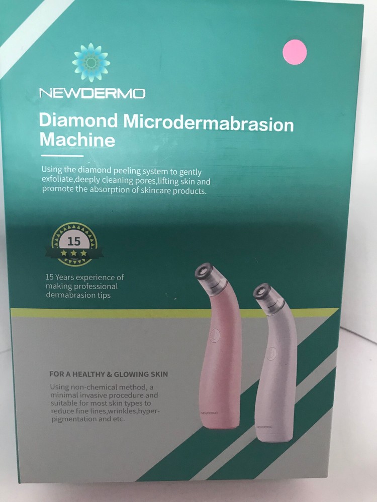 NewDermo Microdermabrasion Machine Pink New With Box