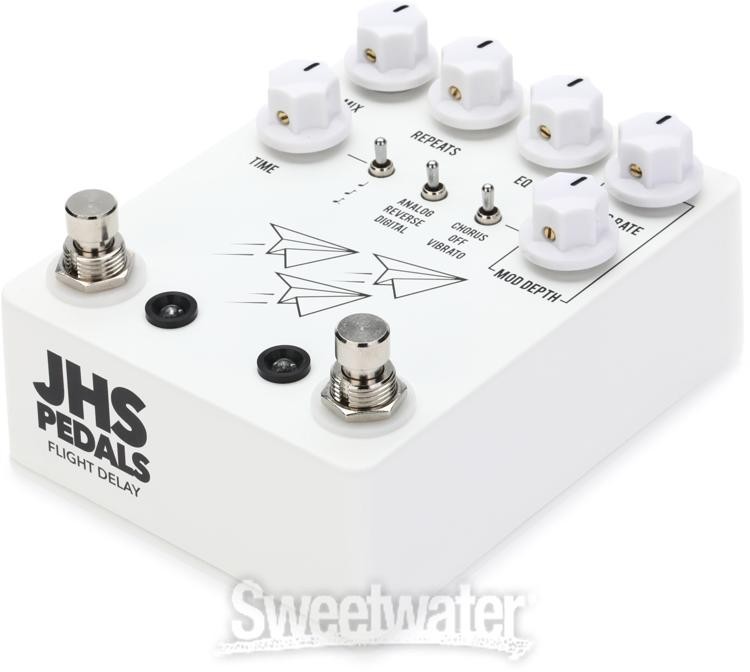 JHS Flight Delay Pedal - White
