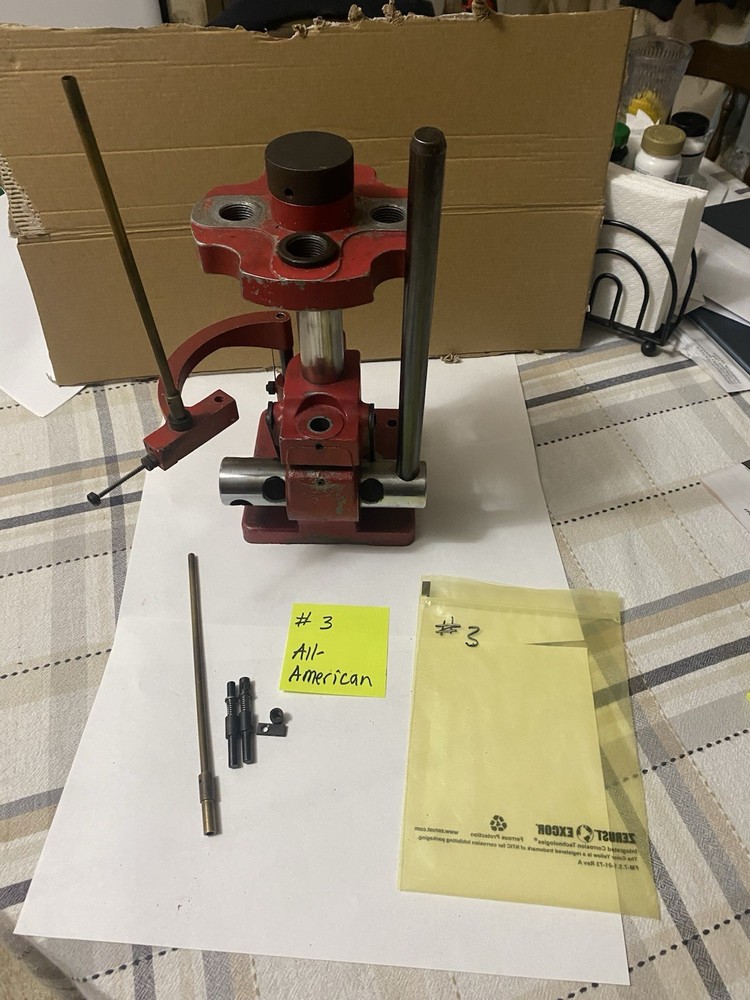 Lyman all American turret reloading press