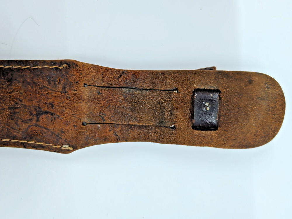 Vintage Knife with Leather Wrapped Handle & Sheath