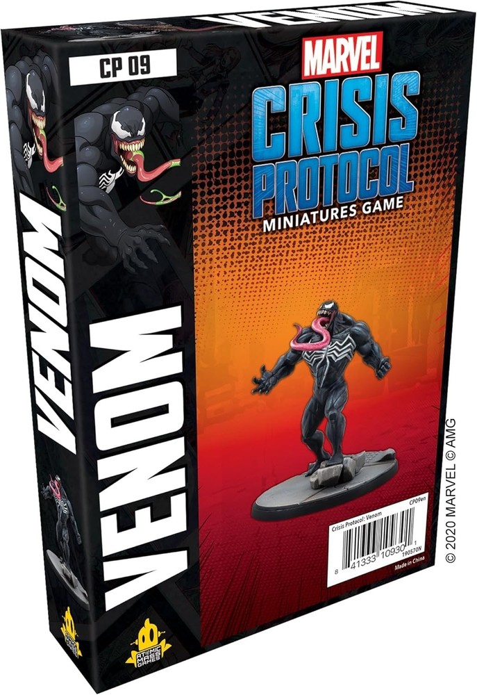 Dynamic Two-Player Marvel Crisis Protocol Venom Character Pack - 90 Min Playtime