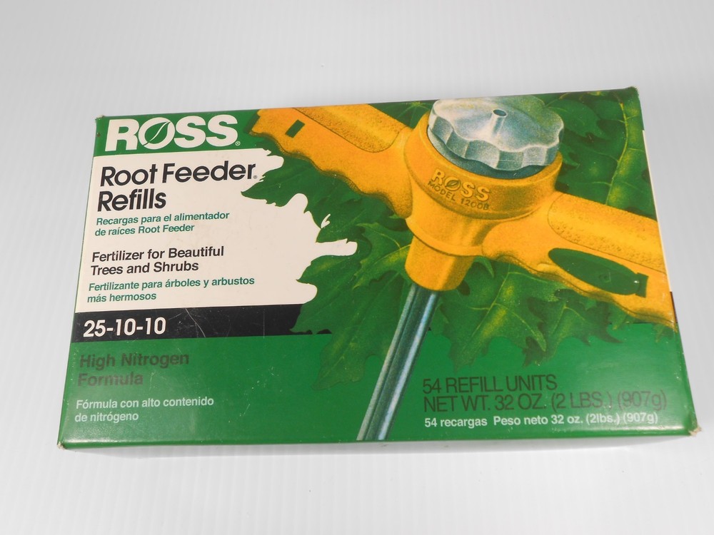 Ross Root Feeder Refills 25-10-10 Tree and Shrub Root Feeder  54 Refills