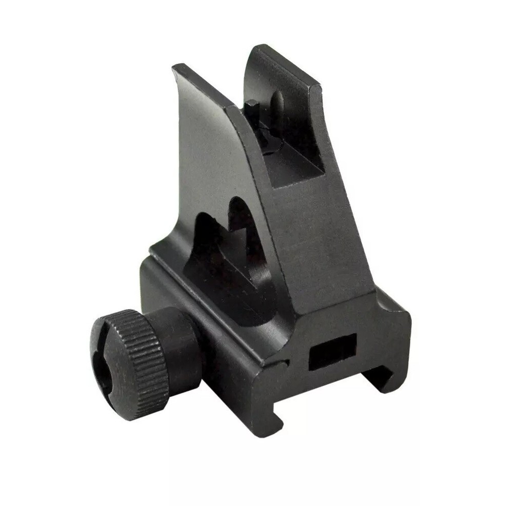 Low Profile Fixed Front Backup Sight Post, Aluminum, Black