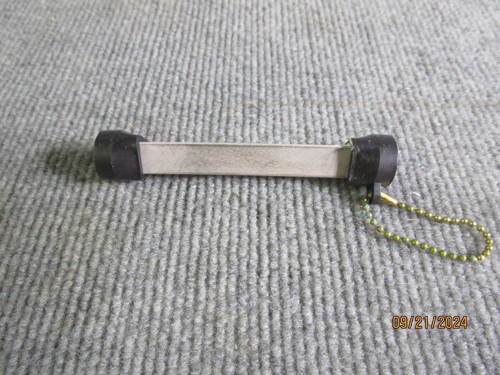 Lansky Mini Dog Bone Ceramic Knife Sharpener Black