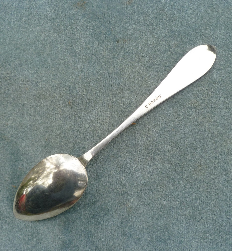 Antique Norwegian Spoon 830S Silver EB Norway