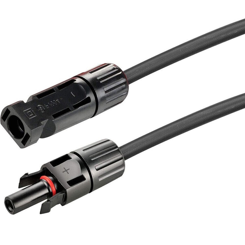 Solar Panel Extension Cable Wire Connector Regulator 2.5/4/6mm² 1M-10M